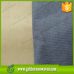 Tissu 100% polyester non tissé cousu