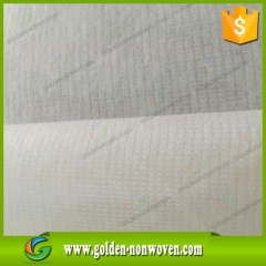 tissu non-tissé non tissé non-tissé de polyester lié par point