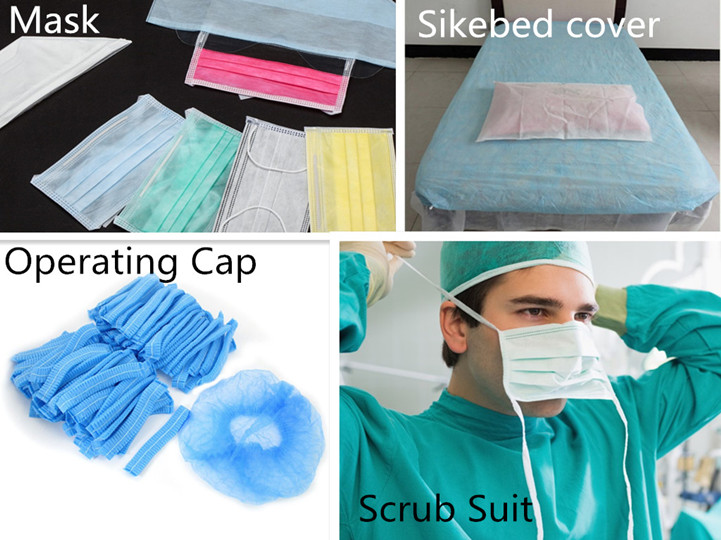 Mask sms nonwoven