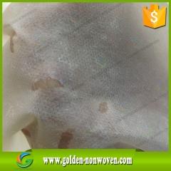 Matériau de fabrication de couches imperméable à l'eau pp tissu non tissé