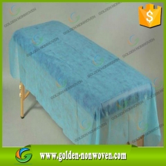 Sms pp spunbond non tissé pour draps jetables faite par Quanzhou Golden Nonwoven Co., ltd