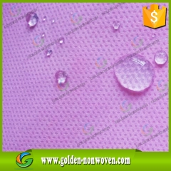 Matériau imperméable à l'eau sms non tissé matériel médical faite par Quanzhou Golden Nonwoven Co., ltd