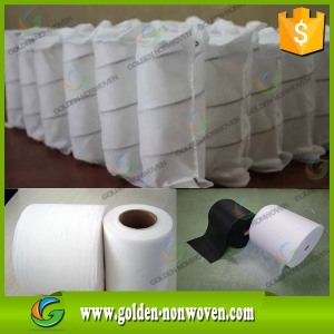 15-30gsm Spunbonded Non Woven Furniture Material Upholstery Nonwoven Fabric made by Quanzhou Golden Nonwoven Co.,ltd