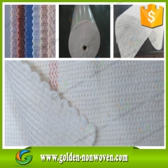 Tissu de doublure renforcé de chaussure polyester faite par Quanzhou Golden Nonwoven Co., ltd
