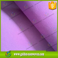 Prix ​​peu coûteux en tissu non tissé en polypropylène spunbond faite par Quanzhou Golden Nonwoven Co., ltd