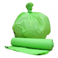 100% biodégradable sac promotionnel poly-sac pla t-shirt sac faite par Quanzhou Golden Nonwoven Co., ltd